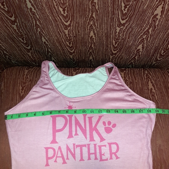 NWOT PINK PANTHER NIGHT GOWN NO SHOULDERS WOMEN'S SIZE YOUTH XL - Picture 7 of 9